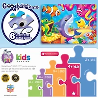 Masterpieces Googly Eyes - Lil Shark & Friends 48 Piece Jigsaw Puzzle