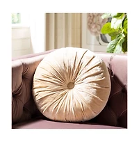 Safavieh Caramia 15" Round Pillow