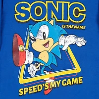 Sega Boys Sonic the Hedgehog Tails Knuckles Hoodie to