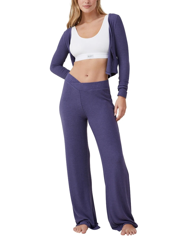 Cotton On Women's Super Soft V Front Pants