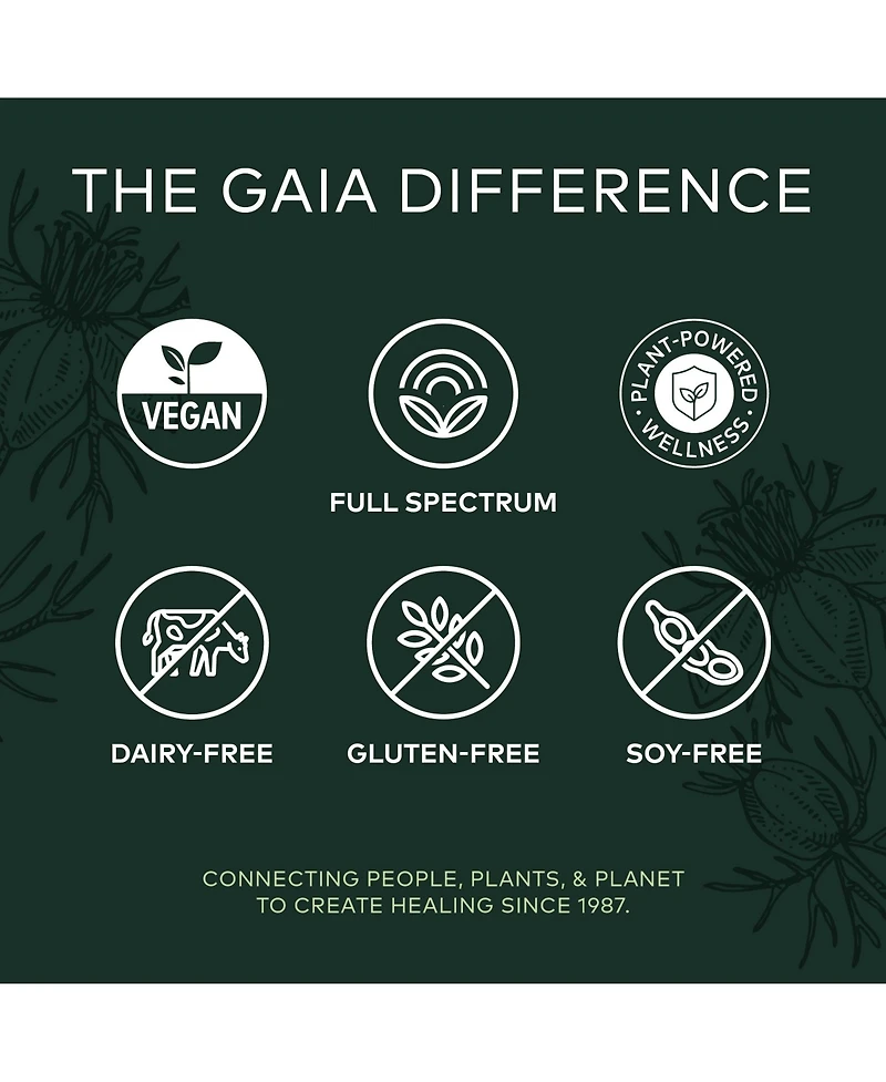 Gaia Herbs Black Seed Oil - Cold-Pressed Capsules for Lung, Respiratory, and Antioxidant Support - With Organic Nigella Seed Oil - Herbal Supplement