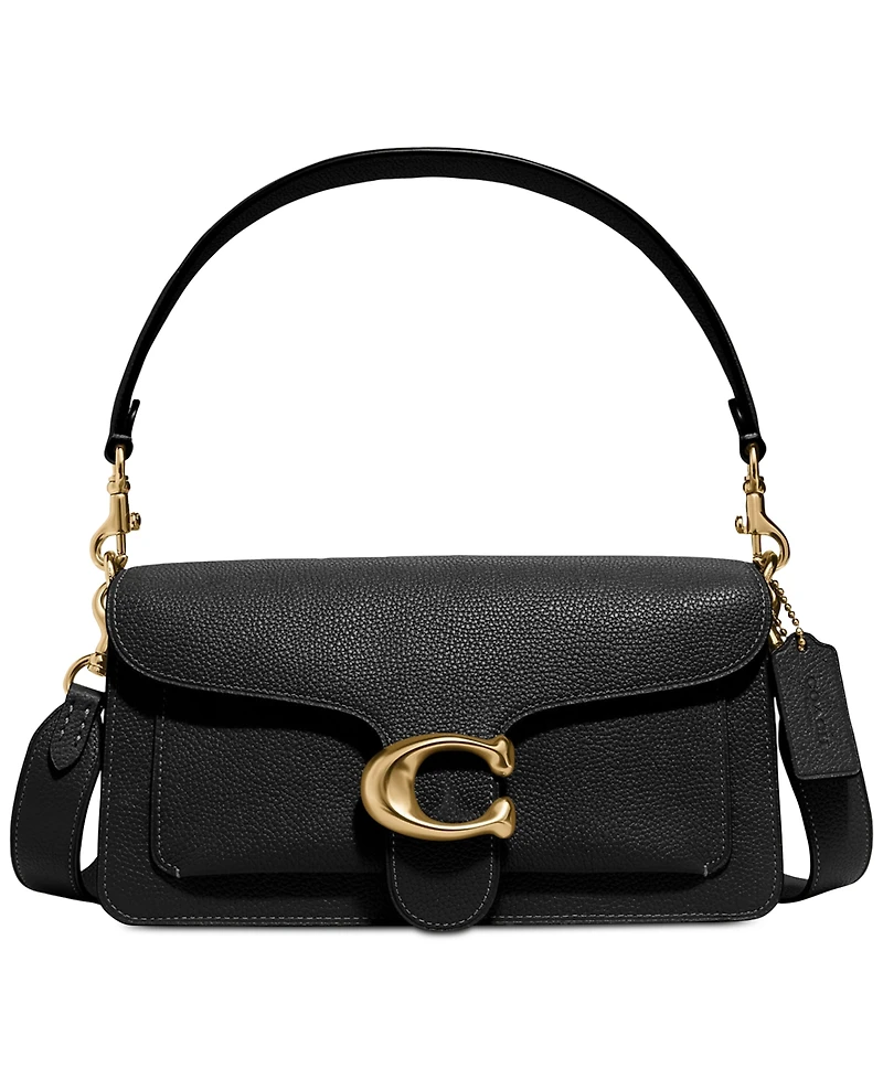 Coach Tabby 26 Polished Pebble Leather Shoulder Bag
