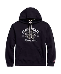 Men's League Collegiate Wear Navy Distressed Penn State Nittany Lions Stadium Essential Pullover Hoodie