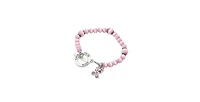 Pink Cat Eye Cancer Bracelet | Together we can find a cure
