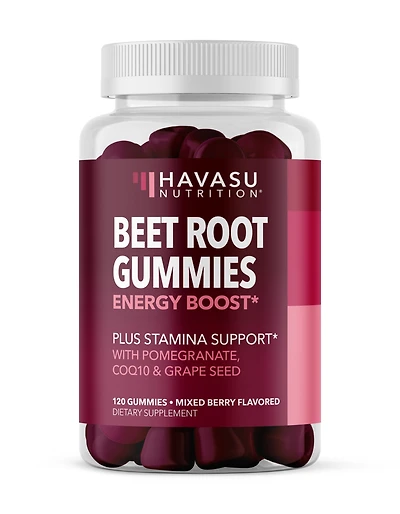 Beet Root Gummies, Havasu Nutrition, 120ct