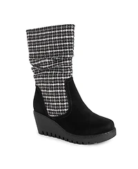 Muk Luks Women's Vermont Stowe Wedge Boots
