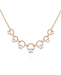 T Tahari Gold-Tone Pendant Statement Necklace