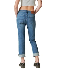 Lucky Brand Women's Mid-Rise Sweet Crop Cuffed Jeans