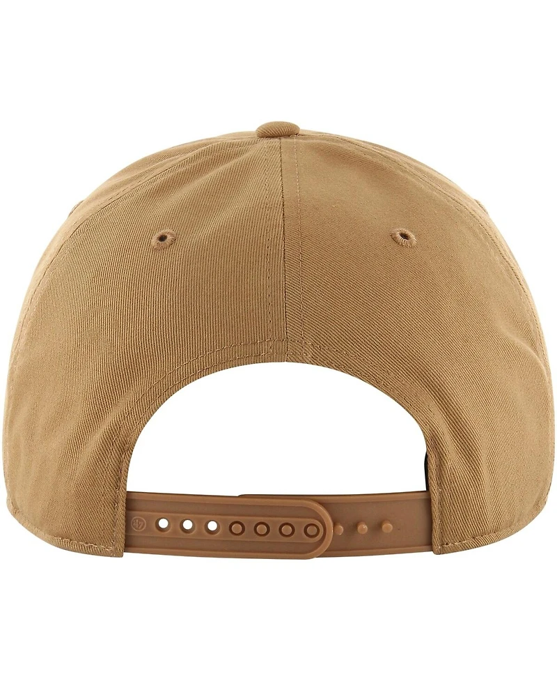 Men's '47 Brand Tan Miami Heat Barnes Hitch Adjustable Hat