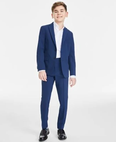 Kenneth Cole Reaction Big Boys Solid Slim Fit Suit Separates