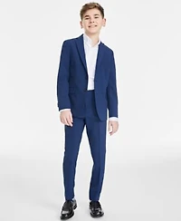 Kenneth Cole Reaction Big Boys Solid Slim Fit Suit Separates