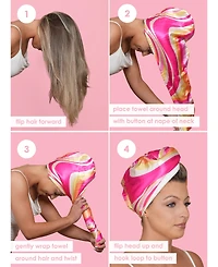Grande Cosmetics GrandeHAIR Microfiber & Satin Towel