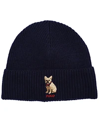 Polo Ralph Lauren Men's Embroidered Frenchie Beanie