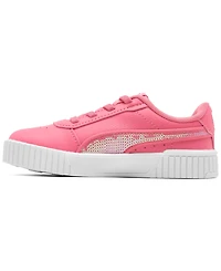 Puma Toddler Girls Carina 2.0 Sparkle Casual Sneakers from Finish Line