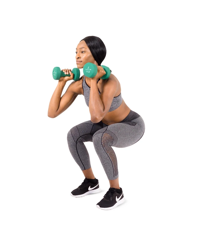 Neoprene Dumbbells, 9lbs, Set of 2