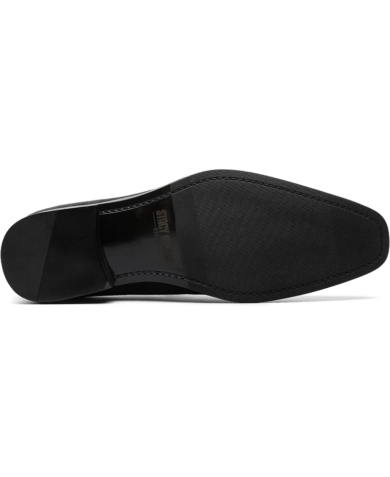 Stacy Adams Men's Savian Velour Slip-On Loafers