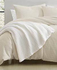 Dkny Pure Cotton Waffle Blanket, Full/Queen