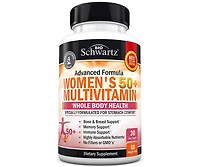 BioSchwartz Women's 50+ Multivitamin Capsules, Bioschwartz, 60ct