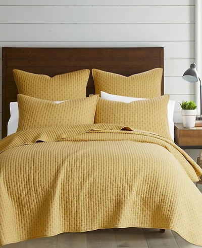 Levtex Cross Stitch Stitching 2-Pc. Quilt Set, Twin/Twin Xl