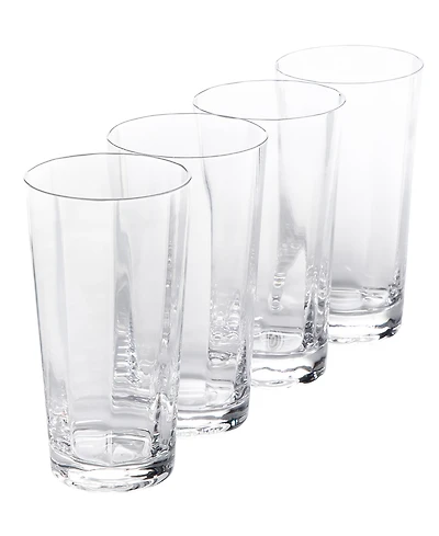 Sur La Table Cambron Optic High Ball Glasses, Set of 4