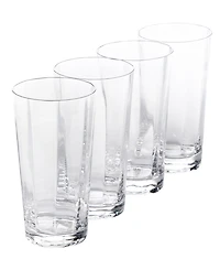 Sur La Table Cambron Optic High Ball Glasses, Set of 4