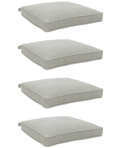 Replacement Outdoor Dining Cushion, Set of 4, Created for Macy's