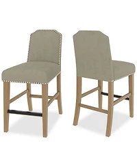 Hinsen 2pc Counter Height Chair Set