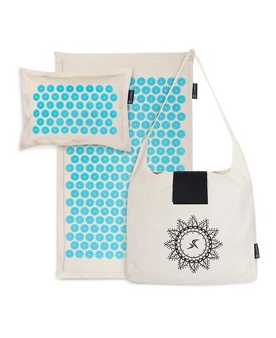 Ki Acupressure Mat, Pillow and Carrier Bag Set