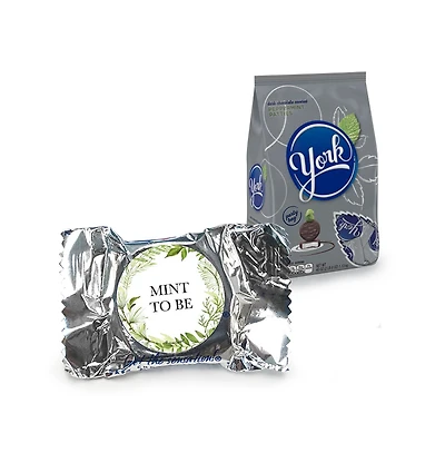 Just Candy Mint to Be Wedding Candy Favors York Peppermint Patties, 2.2 Pounds