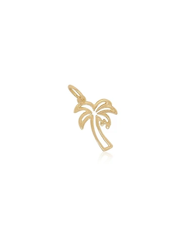 The Lovery Mini Gold Palm Tree Charm 14K Gold