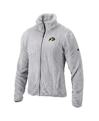 Women's Columbia Gray Colorado Buffaloes Fire Side Ii Full-Zip Jacket