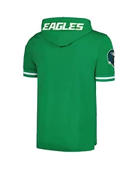 Men's Pro Standard Jalen Hurts Kelly Green Philadelphia Eagles Player Name and Number Hoodie T-shirt
