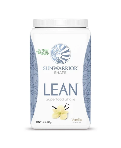 Sunwarrior Lean Meal, Vanilla, 720gm