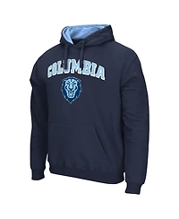 Men's Colosseum Columbia University Arch and Logo Pullover Hoodie