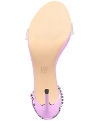 Aaj by Aminah Women's Anastasia Embellished Open Toe Sandals