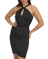 Siena Women's Keyhole-Neck Bodycon Dress