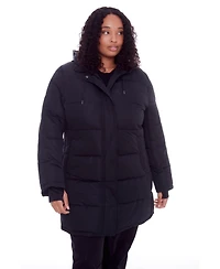 Women's Plus - Aulavik | Mid-Length Hooded Parka Coat