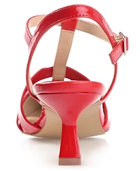 Journee Collection Women's Jazlynn T Strap Kitten Heel Dress Pumps