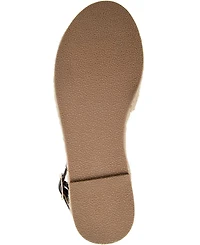Journee Collection Women's Lyddia Espadrille Flat Sandals