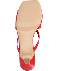 Journee Collection Women's Starling Kitten Heel Dress Sandals