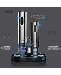 Ivation -Piece Wine Set, Electric Wine Opener