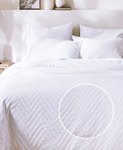 3-Piece duvet Cover Set, Luxury 100% Cotton Queen with 2 Pillow Shams, Button Closure, Corner Ties by California Design Den
