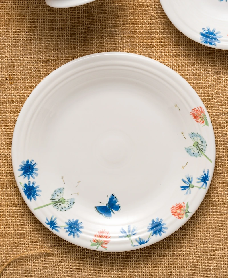 Fiesta Breezy Floral Dinner Plate
