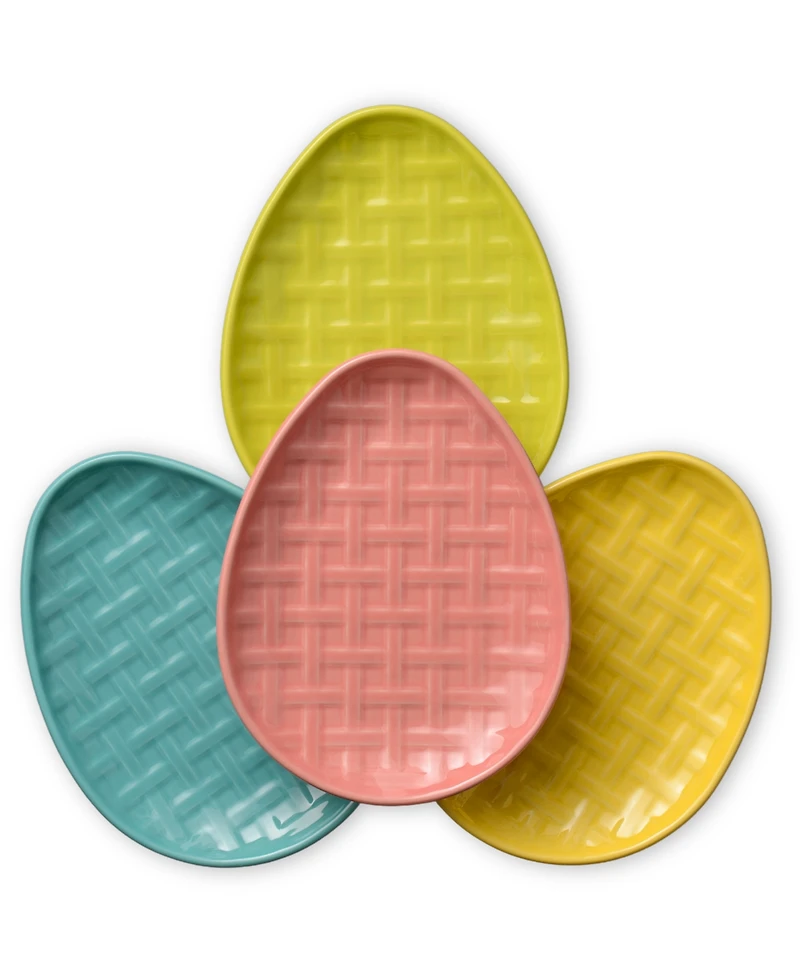 Fiesta Embossed Egg Plate