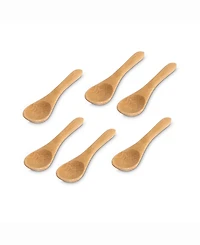 Hic Kitchen Maison Du Fromage 19-Piece Burnished Bamboo Charcuterie Rectangular Cheese Board and Tools Set