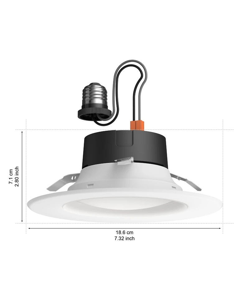 Philips Hue Bluetooth 5/6" High Lumen Recessed Downlight (4-pack)