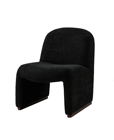 Hulala Home Roberto Mid-century Side Chair with Hardwood Legs