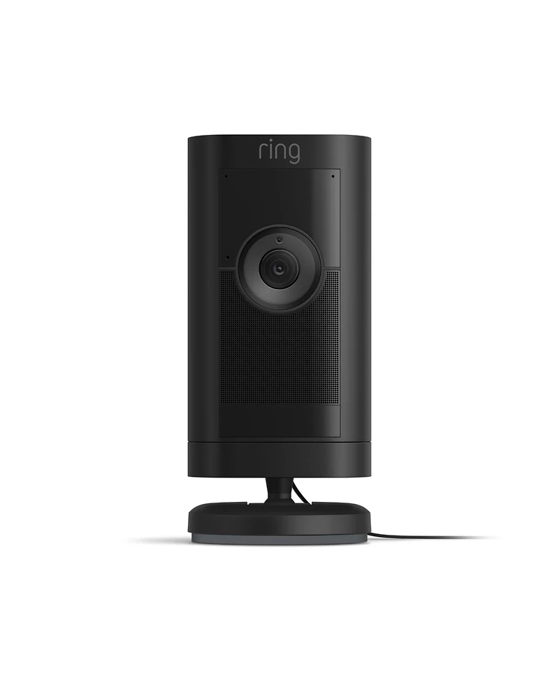 ring Stick up Cam Pro Plug-in in Black