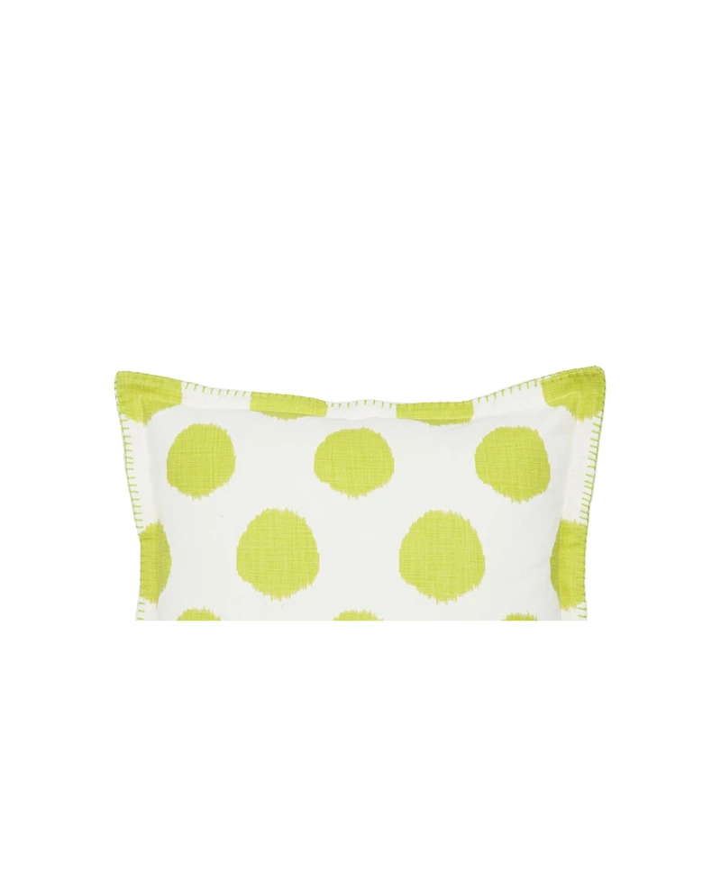 Citron Dot Printed Accent Throw Pillow, 20" x 20"