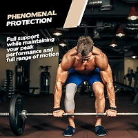 Powerlix Small Knee Sleeve: Support for Running, Basketball, Weightlifting, Gym